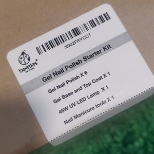Nwt gel nail polish kit